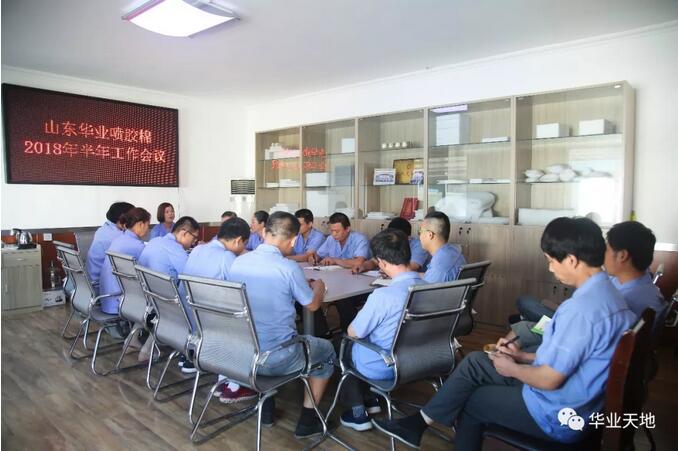 山東華業(yè)上半年工作會(huì)議召開